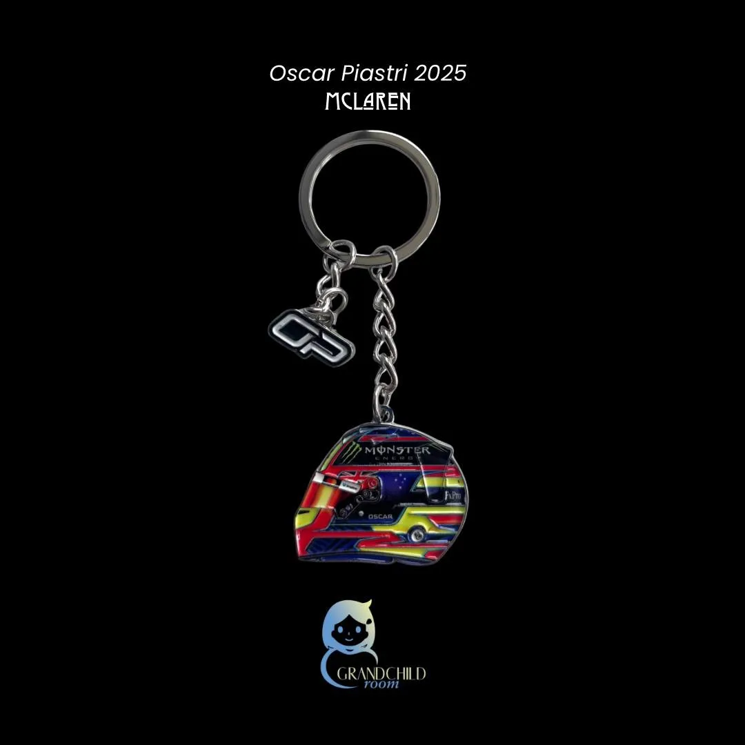 Helmet Keychain - Oscar Piastri