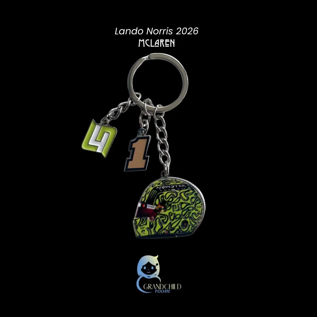 Helmet Keychain - Lando Norris